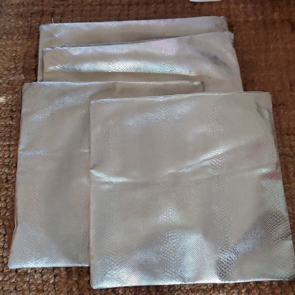 Mermaid Scale Pillow Covers Set of 4 Large